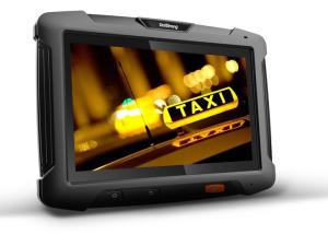 Quality 7&quot; MDT Mobile Data Terminal Tablet Dustproof 1024*600 with AI solution​ for sale