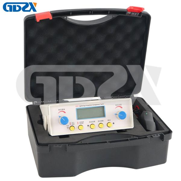 Buy ZXFC Fast Batch Testing MOV SPD Tester LCD Display Intelligent Lightning Protection Component at wholesale prices