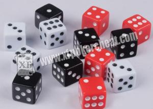 Quality White And Black Magic Dice Set Magic Remote Control Dice For Dice Gamle for sale