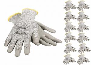 Hand Safety Polyurethane Work Gloves Abrasion Resistant Sample Free