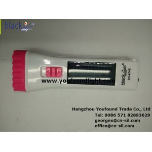 BN-404S Emergency Lighter Solar Rechargeable Torchlight LED Flashlight