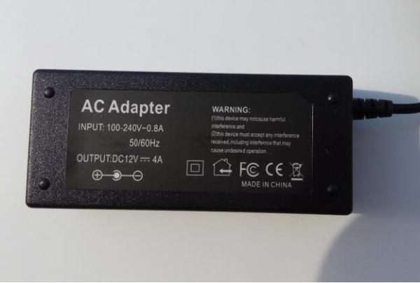 Buy 24w Power Switching Adapter Power Supply AC DC Transformer For Security System at wholesale prices