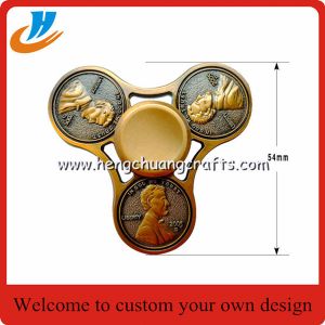 China Dollar coins one cent icon head hand Fidget Spinner Gadgets toys 2017 one Anti-Stress on sale