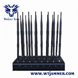 China 18 Antennas 60M All In One GPS WiFi Mobile Phone Signal Jammer on sale