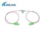 SC APC Mechanical Latching Fiber Bypass Switch , Multimode 2X2 Optical Switch