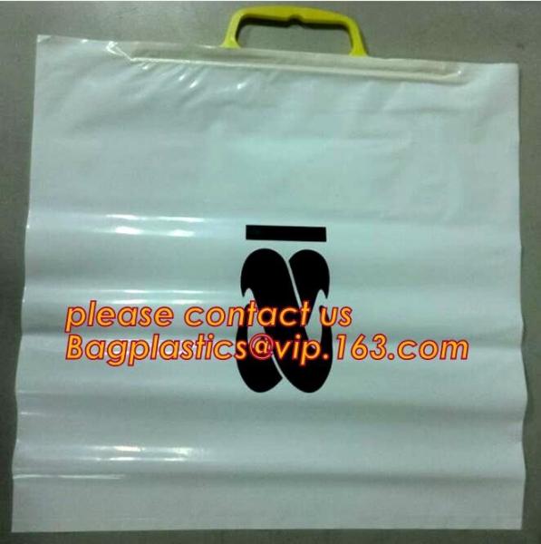 Personal Belonging Biodegradable Laundry Bags Heavy Duty Rigid Snap Handle Hard