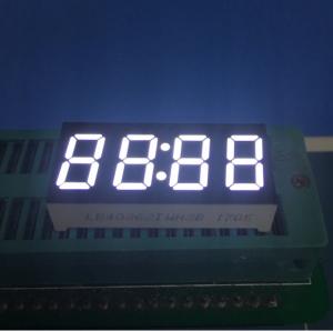 Quality 0.36&quot; Common Anode 4 digit 7 Segment LED Clock Display Ultra Bright White For Digital Timer Control for sale