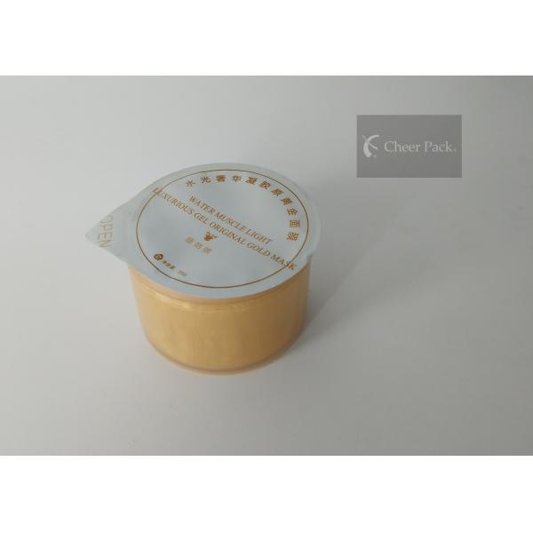 Clear Small Round Clear Plastic Containers Food Grade Material Transparent Color