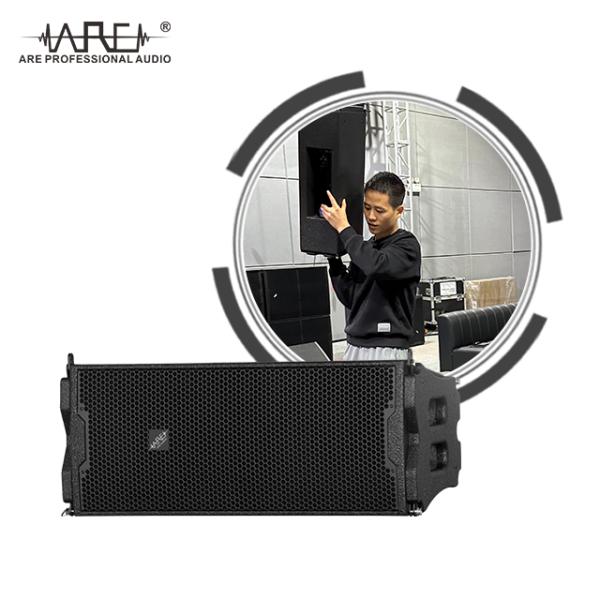 ARE AUDIO passive dual 10 inch premium outdoor line array speaker sound systems for camping