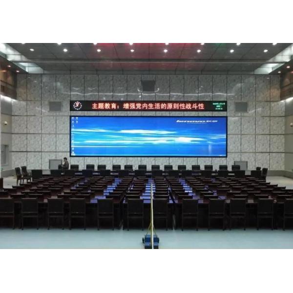 320x160mm P1.86 Fine Pitch LED Display 4K LED Video Wall For Meeting Room
