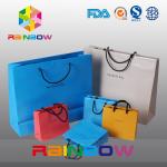 Biodegradable Printed Customized Paper Bags Shopping Gift Paper Bag With Logo