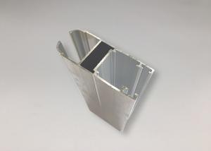 Quality Rustproof Slotted Aluminium Extrusion Mill Finish Aluminum Windows Profile for sale