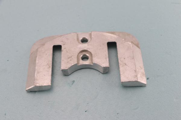 Buy Bright Surface Zinc Sacrificial Anode For Ships Hull Welding Type And Bolt Type at wholesale prices