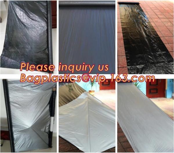 Double side Aluminium foil backed fiberglass fabric attic radiant barrier cloth,aluminium foil woven cloth, bulding mate