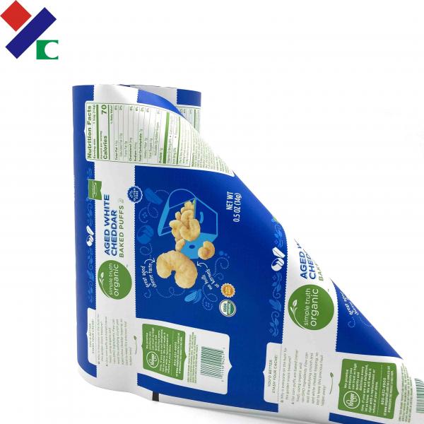 Buy Aluminum Foil Food Packaging Film Roll Waterproof Metallised Bopp Film Gravure Printing at wholesale prices