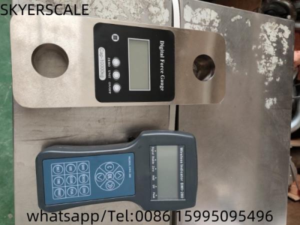 Buy 50 Ton Force Test Wireless Load Cell Tension Links Dynamometer at wholesale prices