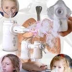 Portable Vibrating Nebulizer 2-3μm MMAD Particles Inhalation Machine with 9-18ml