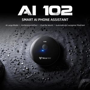 Quality Smart AI Phone Assistant Language Voice Translator Bluetooth-Compatible 5.4 Real-time Face To Face AI Translator for sale