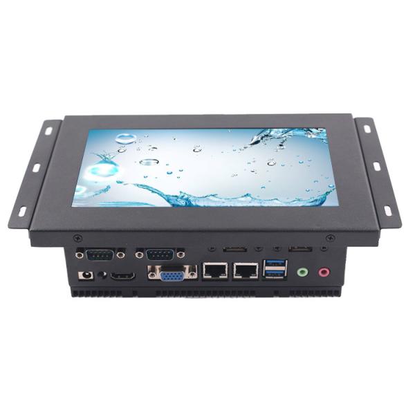 Buy RS232 Embedded Touch Panel Pc 10.1in Tft FCC COM Metal Panel PC at wholesale prices