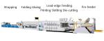 Automatic Folder Gluer Stitcher Inline Machine, inline Strapper as option, PP