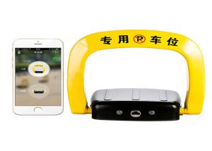 Parking space management automatic Car Parking Lock via bluetooth , Ios APP control