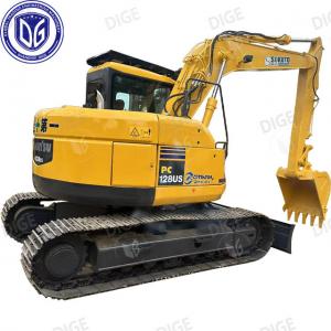 China PC128US Used Komatsu Excavator 12.8 Ton Used Crawler Excavator Second Hand Excavator on sale
