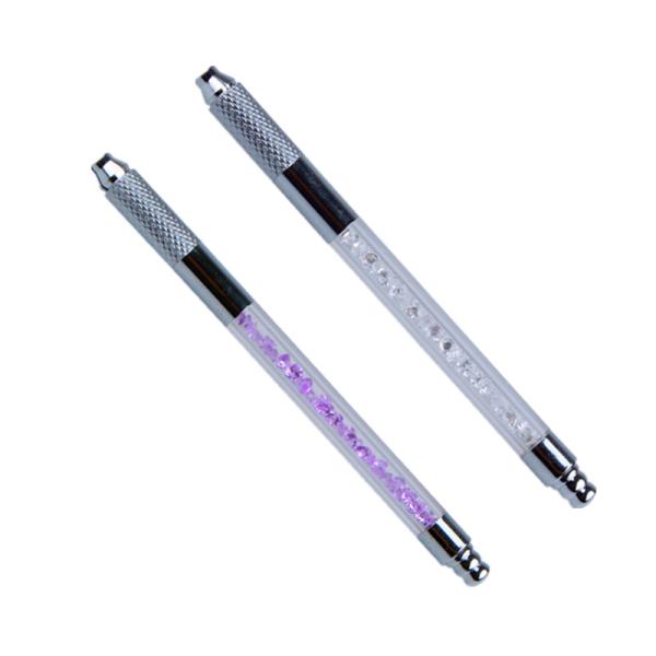 Permanent Makeup Eyebrow Embroidery Pen , SS Manual Microblading Pen