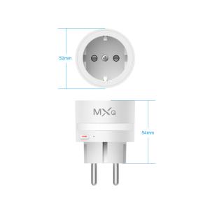 China 2.4Ghz Wifi Frequency Wireless Smart Plug Tuya Esp8266 Wall Plug MXQ SP10 2200W on sale