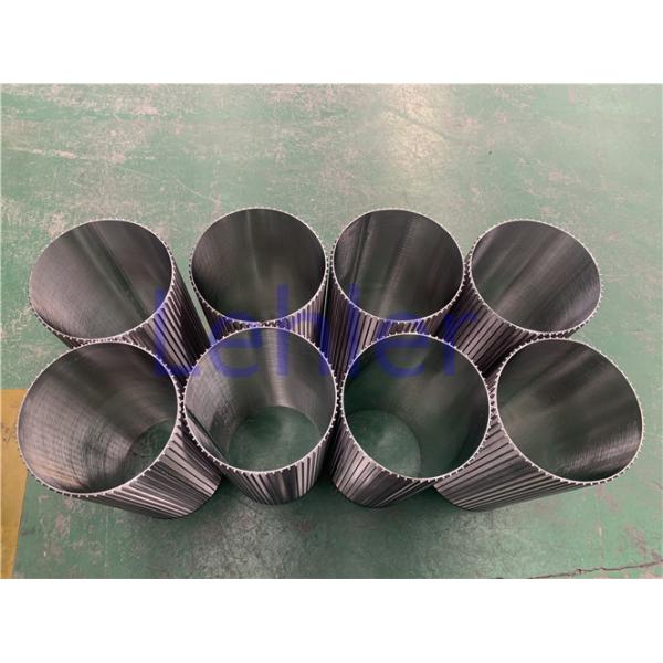 Lehler Wedge Wire Screen Cylinders , Vertical Wire Screen Circular Support Rod