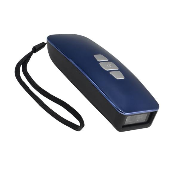 Buy Portable 2D Qr Code Reader Barcode Scanner BT 2.4G Wireless Pocket Handheld at wholesale prices