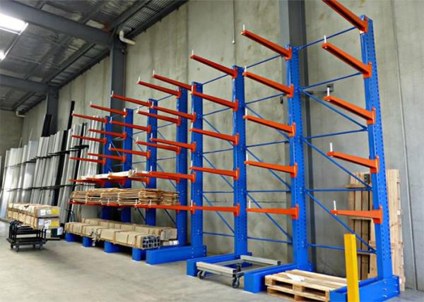Buy Multi - Tier Industrial Storage Racking System Structural Adjustable Single Sided at wholesale prices