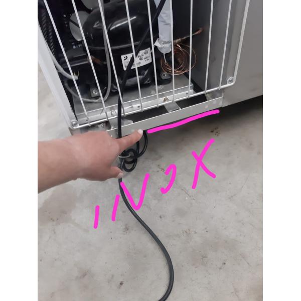 470L Stainless Steel Freezers 17 Cu Ft , Commercial Undercounter Refrigerator Freezer