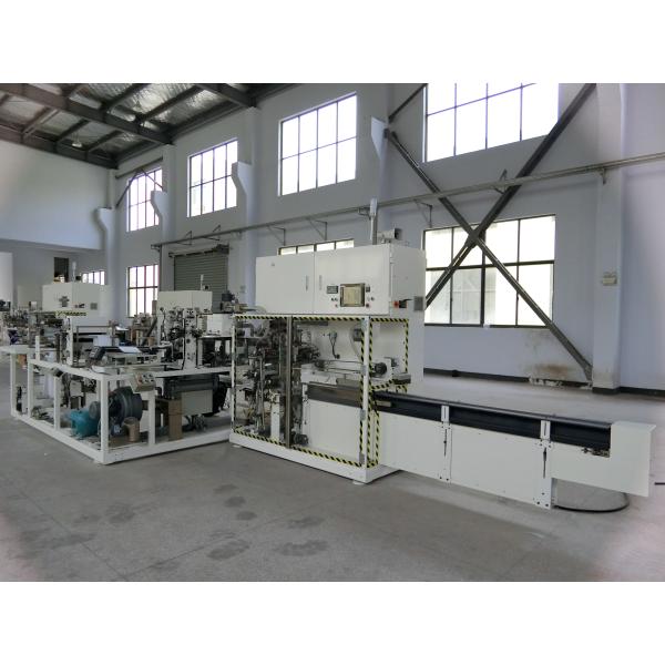 Full Auto Sanitary Towel Packaging Machine Stable Performance Easy Operate