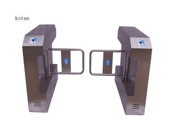 Buy Custom Automatic Electric Swing Barrier Gate with Mifare Reader Two Way at wholesale prices