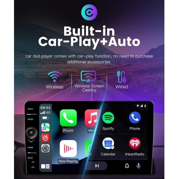 Upgrade Your Peugeot 206 with Our Universal Car DVD Player GPS Navigation and 4G WiFi