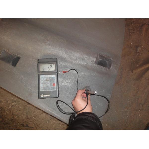 High Cr White Iron Shell Liners For Diameter4.2m Cement Mill Good Surface Quality