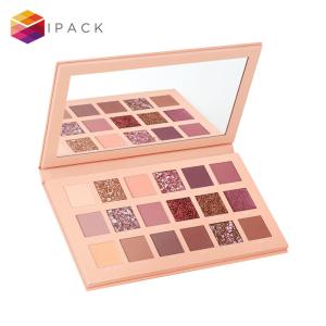 China Recyclable Pantone Color Empty Eyeshadow Palette With Mirror on sale