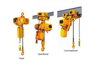 Quality Small Light Weight 0.1 Ton To 6 Ton Chain Hoist 3m To 120m Lifting Height for sale