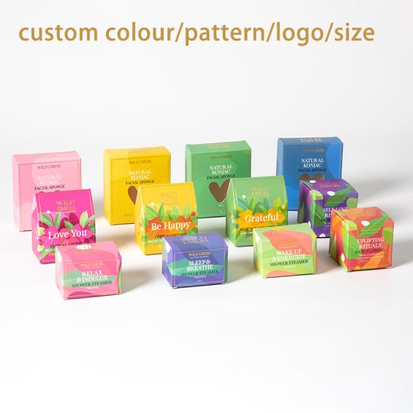 OEM Logo Paper Reverse Tuck Boxes Printing Paperboard Soap Box Packaging Custom