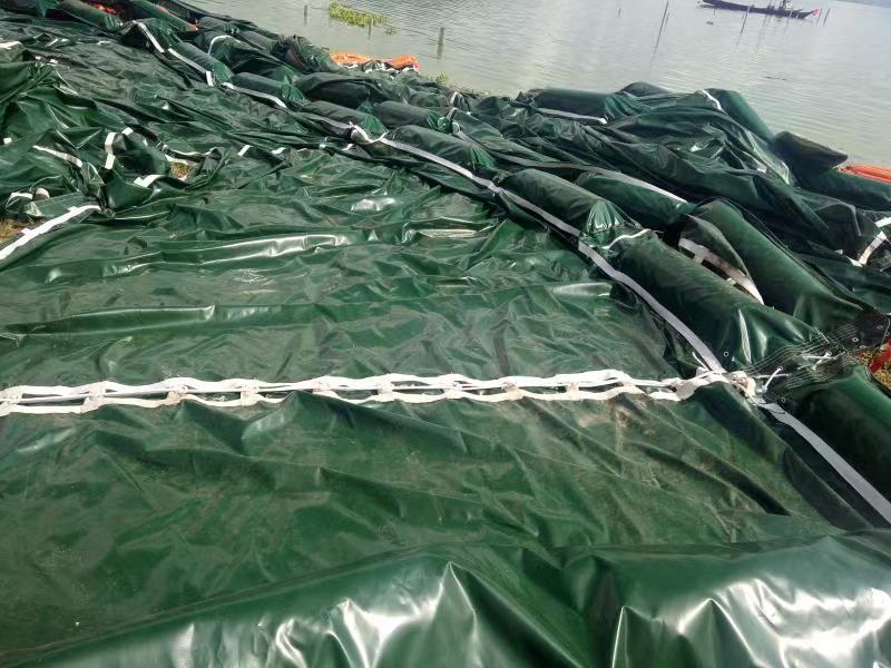 Quality Customizable Silt Curtain for Water Depth Skirt Material PVC BOOM Material Rubber and Foam Filled for sale