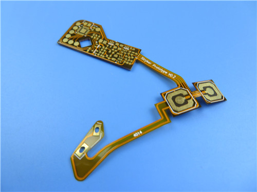 Single Layer FR4 stiffner Flexible PCB Board With White Silkscreen