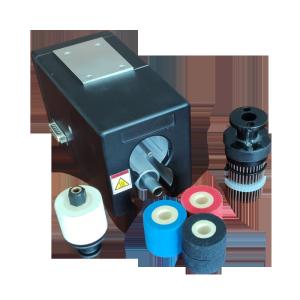 Quality Automatic 210V Ink Roll Coding Machine 36mm 2A fuse MFG Date Printing Machine for sale
