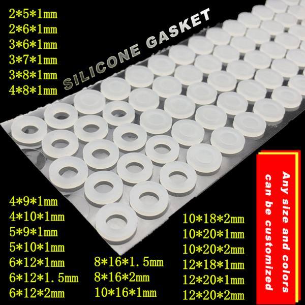Waterproof Silicone Ring Customized Design Silicone Gasket Seal Durable and Odourless