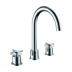 Quality Wall Mounting Concealed Water Mixer Chrome Durable And Stylish T90810 for sale