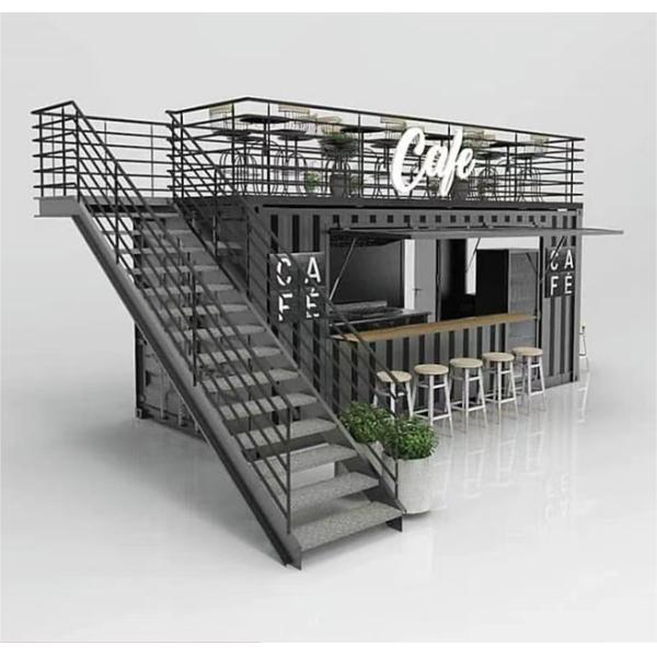Portable Modified Coffee Shop For Workshop Mobile Living Container House