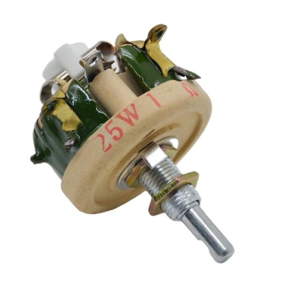 High Power Wirewound Potentiometer Rotary Rheostat Disk Ceramic Variable