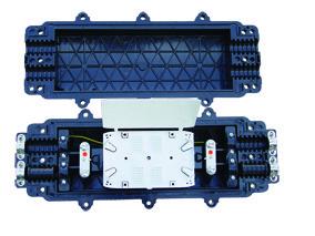 Buy Horizontal ODF Optical Distribution Box / Joint Enclosure Box 3 In  3 Out at wholesale prices