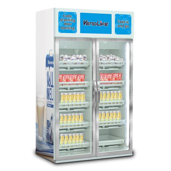 Buy 0.5t Smart Vending Machine FCC Approved No Signal Interference 2140mm Height at wholesale prices