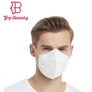 Quality Foldable Antibacterial Face Mask Disposable Fabric Surgical Mask Ear Loop for sale
