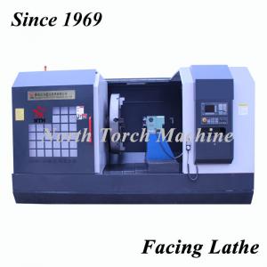 Quality Horizontal Facing In Lathe Machine , Heavy Duty Lathe Machine 8 Positions Turrets for sale